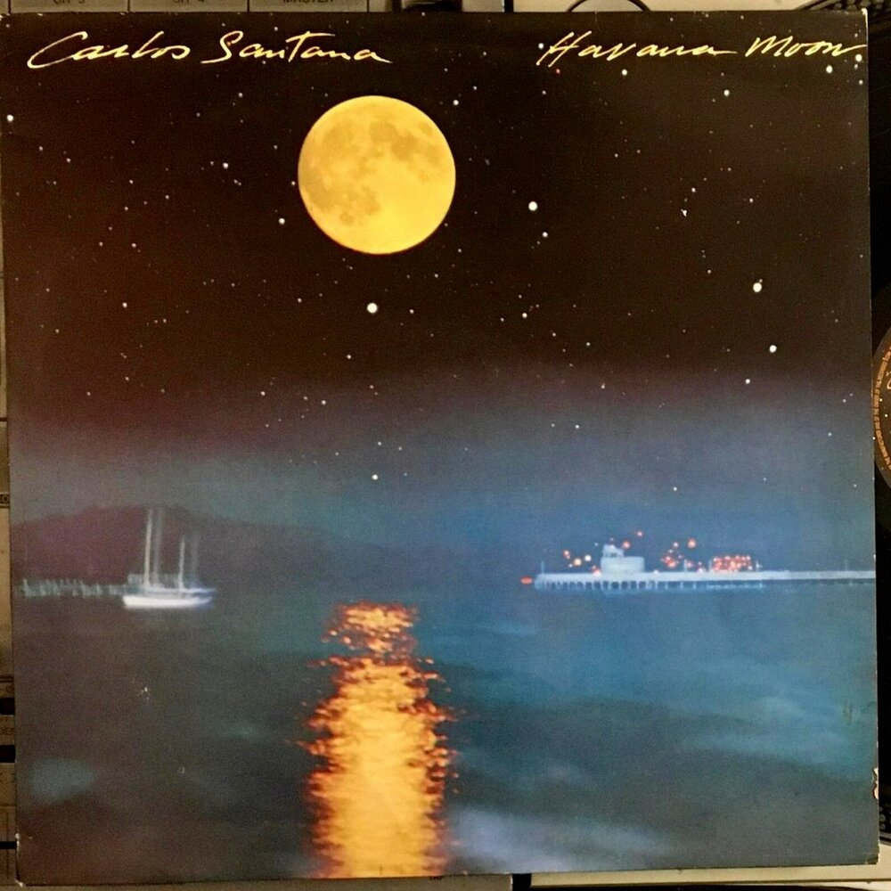 carlos santana havana moon 1983 LP - latin rock guitar abraxas ecuador freedom